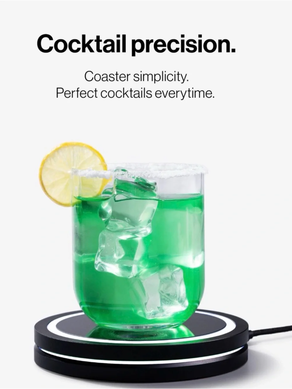 Barsys Coaster 2.0 Blue - BNIB - Enhance Cocktail Mixing Experience Smart Device
